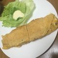 クック3V5OOO☆'s cooksnap of when they made 簡単なチーズ味卵焼き.