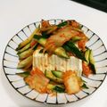 Ruri03's cooksnap of when they made 簡単で美味しいよ〜キムチやっこ.