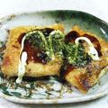 クック81NK9U☆'s cooksnap of when they made お好み焼き風☆油揚げサンド.