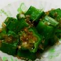 ねねしばこ's cooksnap of when they made お弁当に☆簡単鰹節おくら♪.