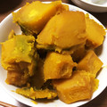 Luiz's cooksnap of when they made 簡単！我が家のかぼちゃの煮物.