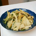 クックPED3EK☆'s cooksnap of when they made 旦那絶賛！おつまみ☆筍のネギ塩炒め☆.