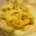 fndcb837's cooksnap of when they made ちくわとお麩♬ほんのりすっぱい♫卵とじ.