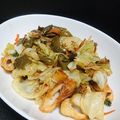 ☆ちゅうそん☆'s cooksnap of when they made 簡単☆春キャベツと竹輪の野菜炒め.