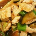 YUN_gac's cooksnap of when they made 豚バラ肉と茄子のオイスター炒め.
