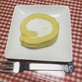 もえぴー☆'s cooksnap of when they made * チーズクリームのロールケーキ♪.