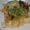 みゆwaco 's cooksnap of when they made 豆腐ステーキきのこソース.