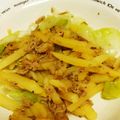 メープルぱん's cooksnap of when they made ツナとじゃがいものマスタード醤油炒め.