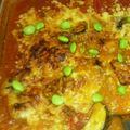 TAMAE117's cooksnap of when they made 簡単＊鶏肉とナスのトマトソースグラタン.