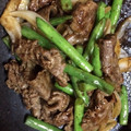 クックQ1OE8F☆'s cooksnap of when they made 時短簡単！牛薄切りと隠元のオイスター炒め.