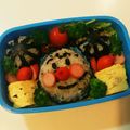 ao_zora's cooksnap of when they made 簡単アンパンマンおにぎり.