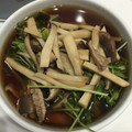 maomom0821's cooksnap of when they made 豆苗ときのこの煮浸し.