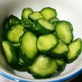 せいとちり's cooksnap of when they made ■簡単暑い日■きゅうり漬物☆大量消費朝昼.