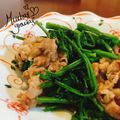 マイポ☆'s cooksnap of when they made 空芯菜のオイスター炒め♪.