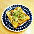 YUZVIO's cooksnap of when they made トロトロカリカリ☆たこ焼きトースト.