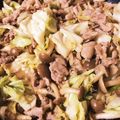 スティッチ、's cooksnap of when they made 豚肉とキャベツのにんにく味噌バター.
