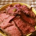 クックVNSB48☆'s cooksnap of when they made 炊飯器＋ジップロックでローストビーフ！.