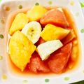 モケ缶's cooksnap of when they made 季節の果物を使ったフルーツポンチ.