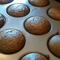 ShinobiK's cooksnap of when they made ほうれん草入り！ふわふわチョコマフィン.