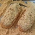 tetu＆natu's cooksnap of when they made 給食の味☆きなこ揚げパンのきな粉.