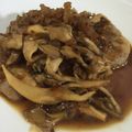 あまのさんさん's cooksnap of when they made 玉ポンソースの豚ロースソテー.