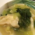 hmaotabiga's cooksnap of when they made お母さんの水餃子とチンゲン菜の生姜スープ.