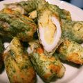 chiko0134's cooksnap of when they made ちくわの明太ポテト磯辺揚げ.