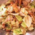 マトリョーシカ1号's cooksnap of when they made キャベツと油揚げの胡麻和え.