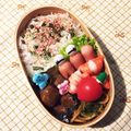 ベン子ちゃん's cooksnap of when they made 簡単！カニカマで弁当彩り＊１分で＊赤色.