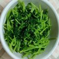 ako❀'s cooksnap of when they made 【 ｢だけ｣レシピ】豆苗のナムル.