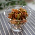 まろんかふぇ's cooksnap of when they made 簡単☆切り干し大根ときゅうりのキムチ和え.