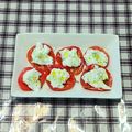 プリヲ's cooksnap of when they made 水切りヨーグルトのカプレーゼ☆.