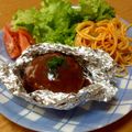 はなぴっち's cooksnap of when they made ご飯がススム☆カレーハンバーグ♪.