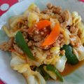 クック6ASLB4☆'s cooksnap of when they made キャベツと挽き肉の旨辛炒め。.