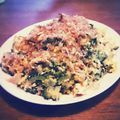 梨にゃんこ's cooksnap of when they made 苦みを抑えた我が家のゴーヤチャンプル～.