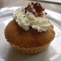 HakoPan's cooksnap of when they made カフェオレナッツクリーム♡カップシフォン.