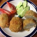 カニネ's cooksnap of when they made 緑バナナ コロッケ.