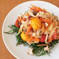 mikino♪'s cooksnap of when they made おかひじき～豚肉のソテーのっけ.