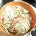 kana☆1203's cooksnap of when they made 柚子こしょうピリリきゅうりと春雨のサラダ.