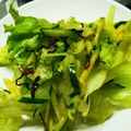 ピニヨ's cooksnap of when they made レタスの塩昆布和え.