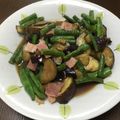 クックC5U4TL☆'s cooksnap of when they made なすいんげん煮びたし♥.
