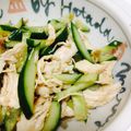 クック8XSJMD☆'s cooksnap of when they made ササミときゅうりのごまサラダ.