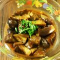 ☆なおみんみ☆'s cooksnap of when they made 冷たい茄子の梅煮.