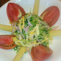 楽ちん楽ちん's cooksnap of when they made 豆苗とハムと卵のサラダ.