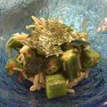 クックPCKCO5☆'s cooksnap of when they made 梅味☆オクラえのき合え.