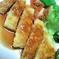 鬼嫁ちーちゃん's cooksnap of when they made ヘルシー✿焼チキンカツ✿.
