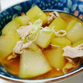 ぱの❁¨̮'s cooksnap of when they made 簡単☆冬瓜と豚肉の煮物.