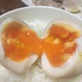 かお1200's cooksnap of when they made 朝食・トッピングにも‼半熟煮玉子.