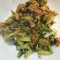 rurikorin's cooksnap of when they made ご飯のお供に♪ﾂﾅと小松菜のｷﾑﾁ炒め.