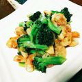 kuu汰's cooksnap of when they made エビとブロッコリーのトロッと中華炒め。.